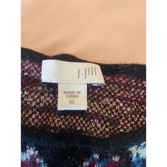 Grandpa Sweater Wool Blend Cozy Long Sleeve Knit Fall Jewel Tone Size XL Cottage - Picture 5 of 5